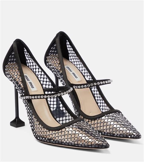 miu miu embellished heels|Women's Miu Miu Pumps .